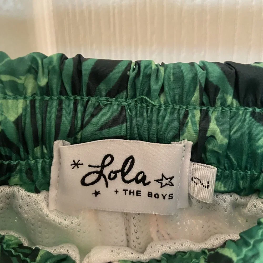 Lola + The Boys Tiger Swim Shorts Trunks Boys Size 2
